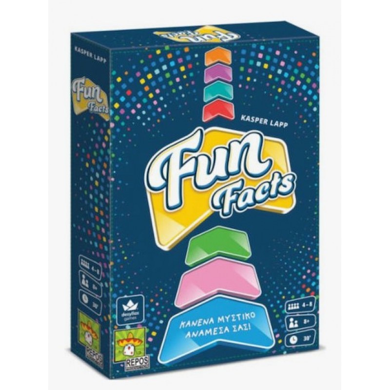 Επιτραπέζιο Παιχνίδι Fun Facts Για 4-8 Παίκτες 8+ Ετών Δεσύλλας
