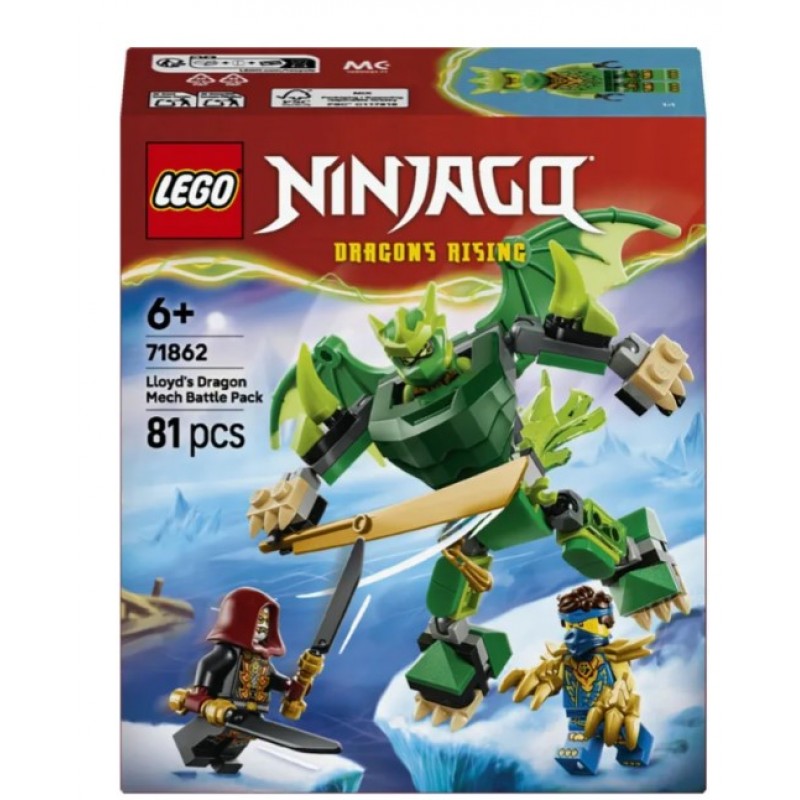 Ninjago Lloyd's Dragon Mech Battle Pack 81ΤμχLego