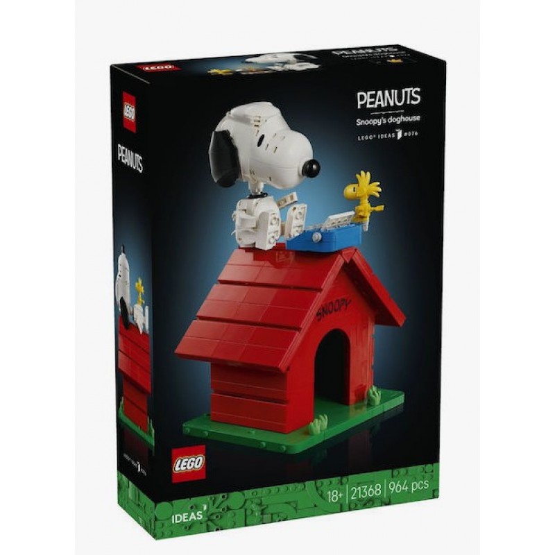 Ideas Peanuts: Snoopy's Doghouse 3+ Ετών 964τμχ Lego