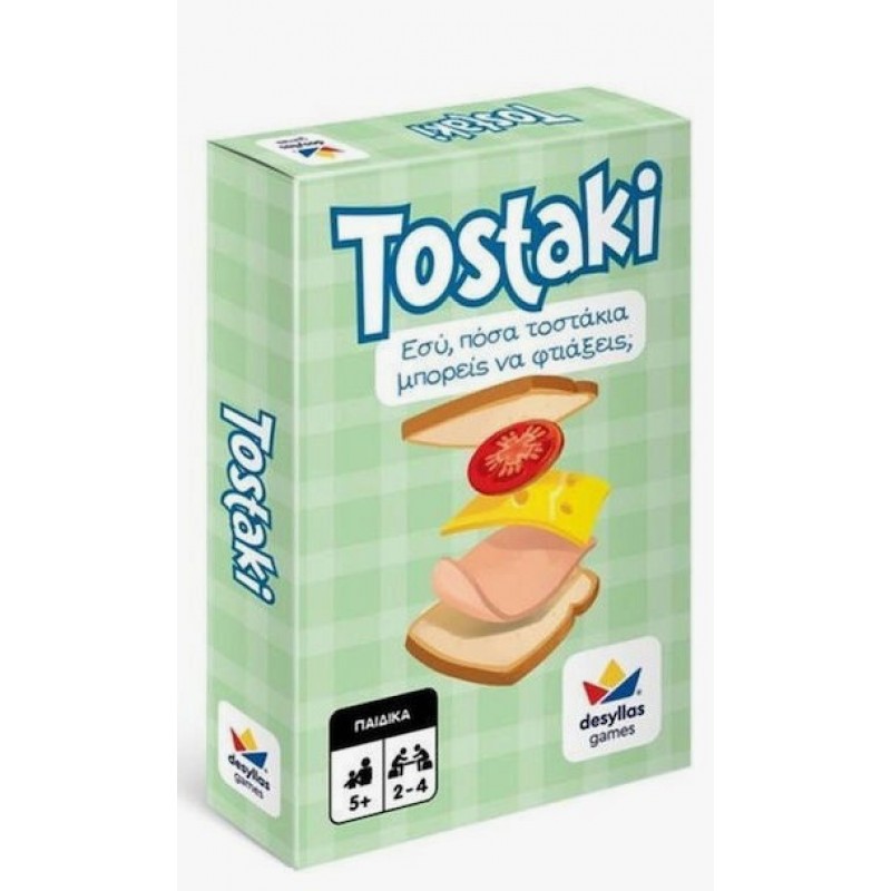 Επιτραπέζιο Παιχνίδι Tostaki 2-4 Παίκτες 5+ Ετών Δεσύλλας