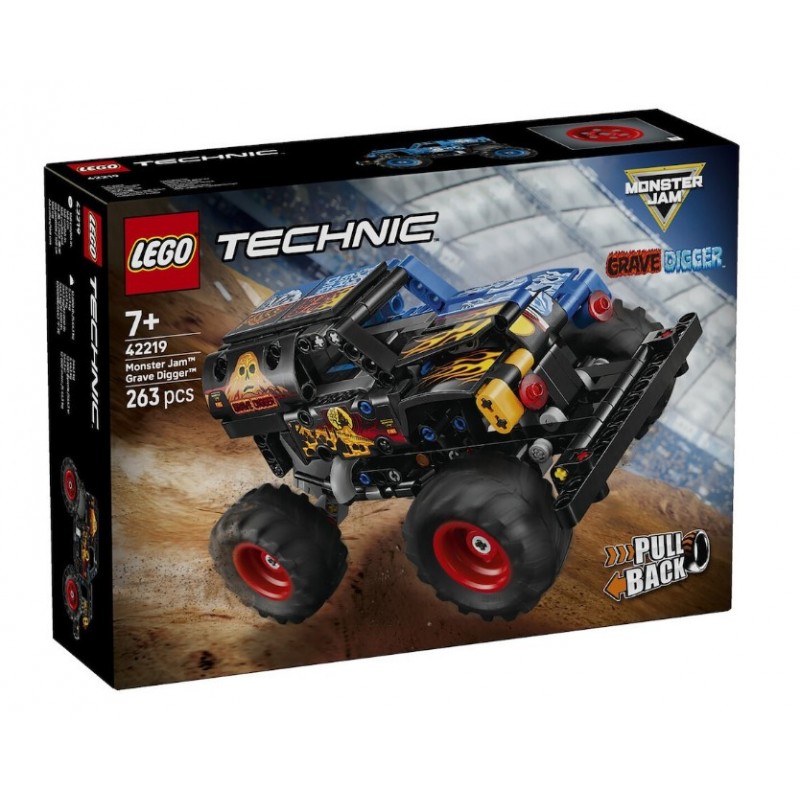 Technic Monster Jam™ Grave Digger™ Fire and Ice 7+ Ετών 263τμχ Lego