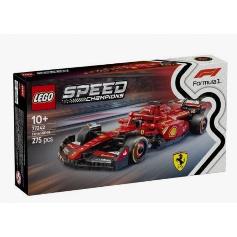 Speed Champions Ferrari Sf-24 F1 Race Car 10+ Ετών 275τμχ Lego