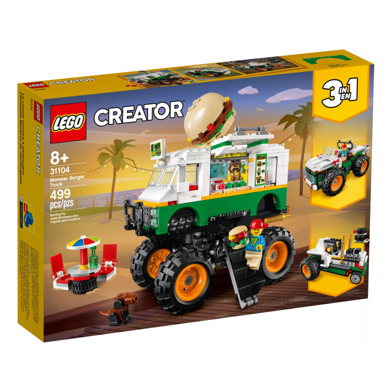 Monster Truck Με Χάμπουργκερ 31104 Lego