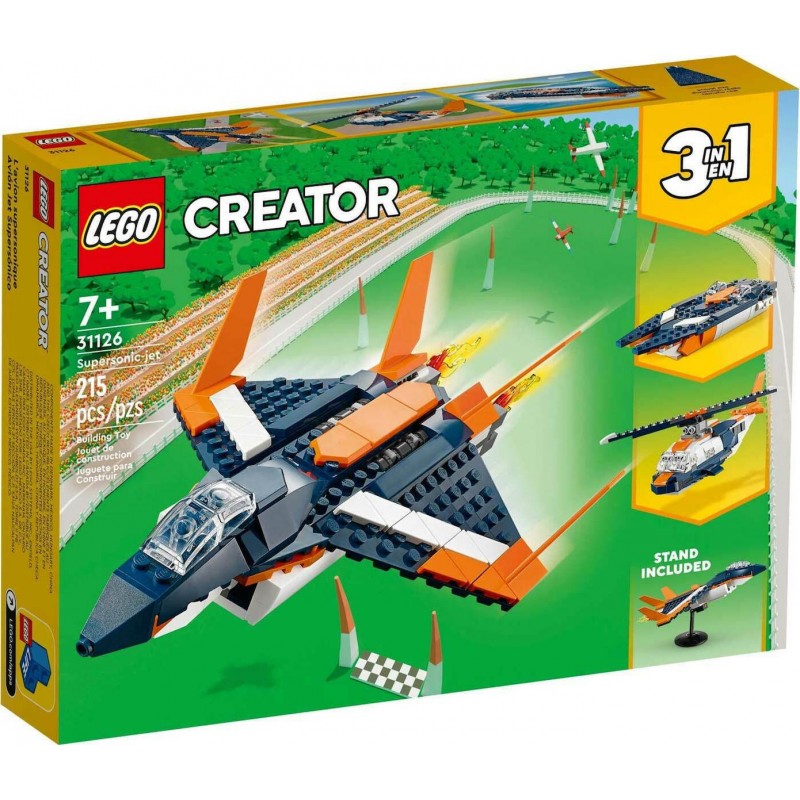 Υπερηχητικό Τζετ 31126 LEGO