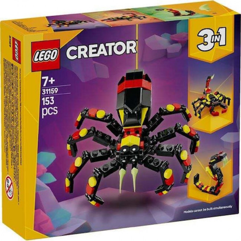 Άγρια Ζώα: Εντυπωσιακή Αράχνη 31159 LEGO®