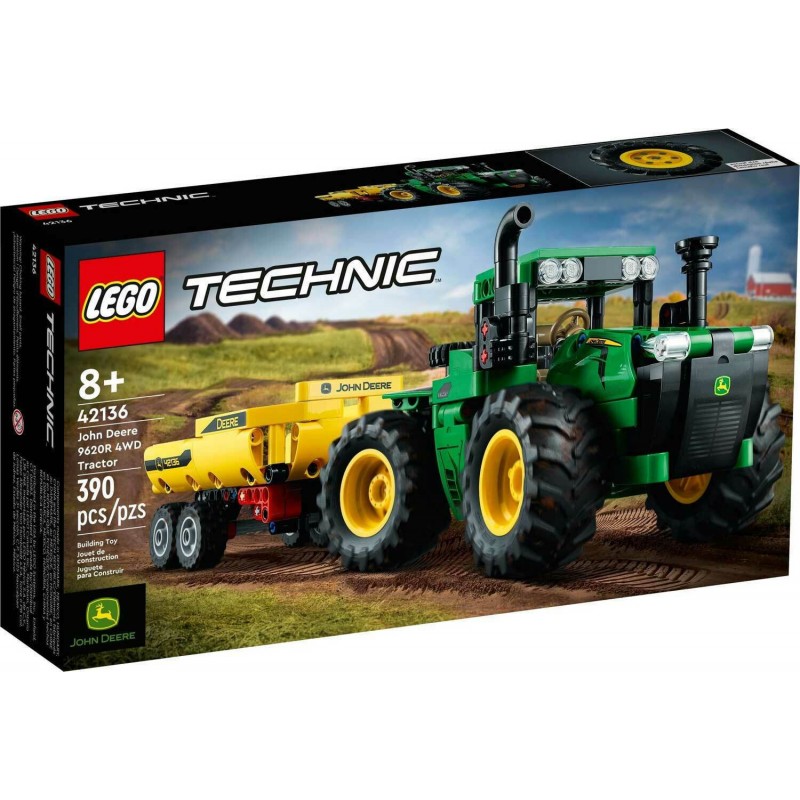 John Deere 9620R 4WD Tractor 42136 LEGO