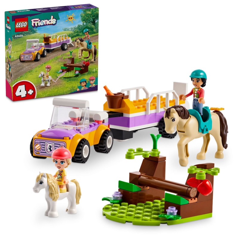 Τρέιλερ Αλόγου Και Πόνι 42634 LEGO®