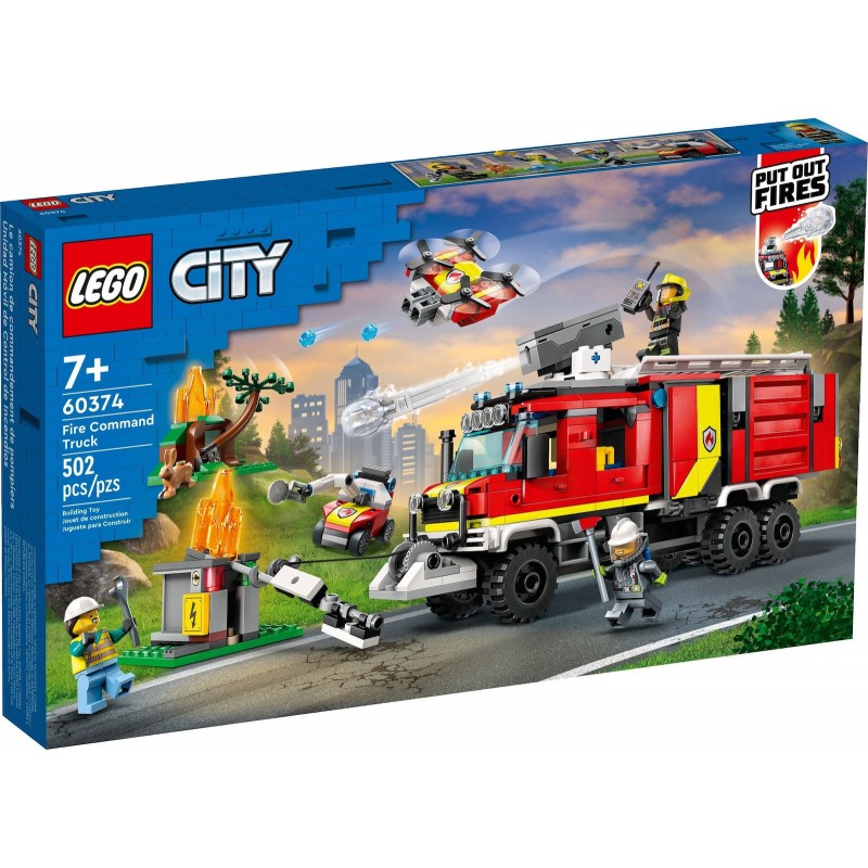 Επιχειρησιακό Πυροσβεστικό Φορτηγό 60374 LEGO
