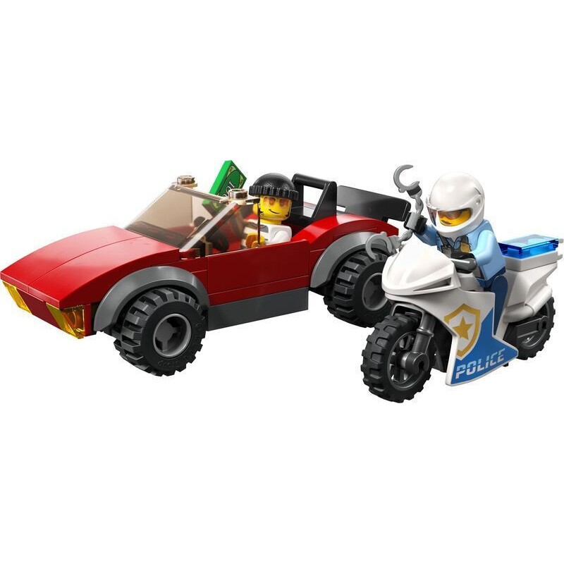 Καταδίωξη Αυτοκινήτου Με Αστυνομική Μοτοσικλέτα 60392 LEGO