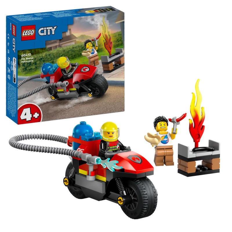 Πυροσβεστική Μοτοσικλέτα Διάσωσης 60410 LEGO® 