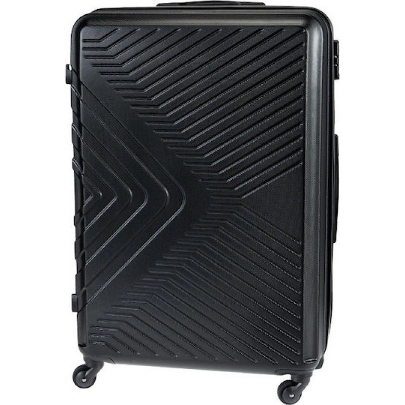 Βαλίτσα Τρόλλευ Καμπίνας Μαύρη Oslo Luggage 90L Polo 