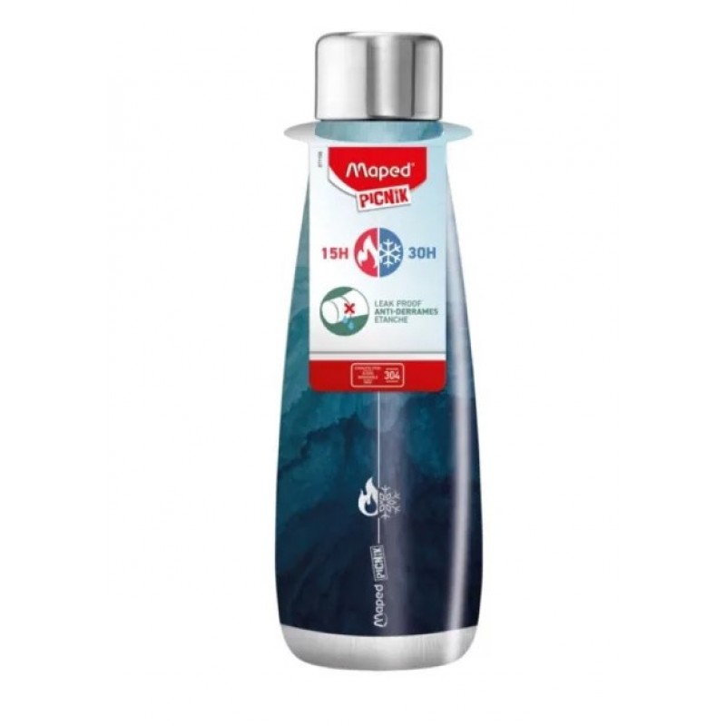 Παγούρι Θερμός Μεταλλικό Water 500ml Maped 