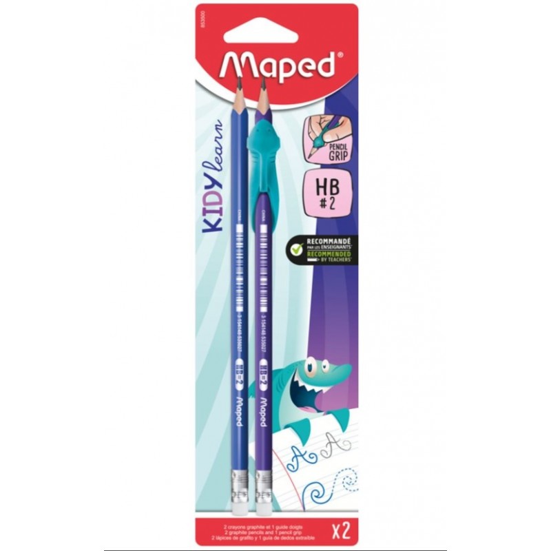Μολύβι Kidy HB Με Οδηγό-Γόμα Maped 