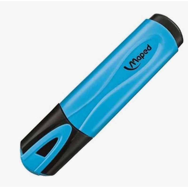 Μαρκαδόρος Υπογράμμισης Fluo Pep's Classic Μπλε 5mm Maped 