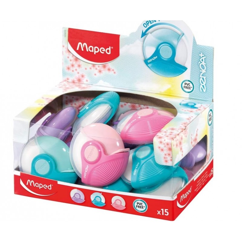 Γόμα Zenoa Plus - 3 Χρώματα Maped 