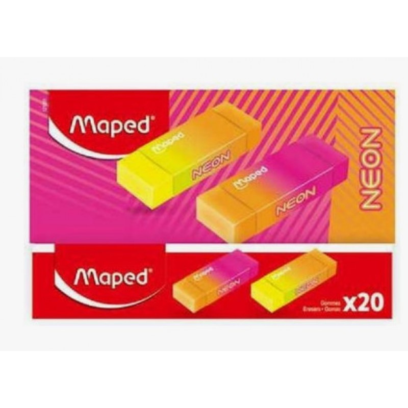 Γόμα Technic Neon Maped 