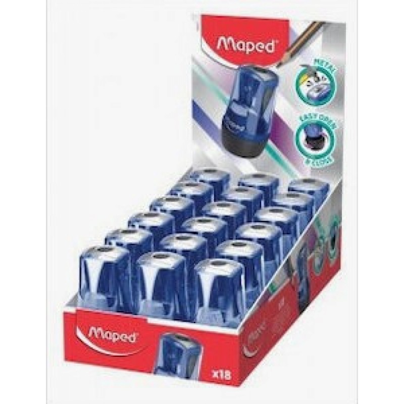 Ξύστρα Μεταλλική Μπλε Maped 