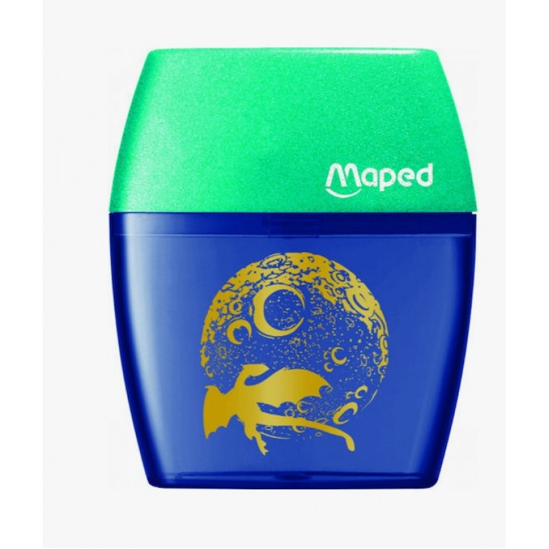 Ξύστρα Shaker Dragon 2 Τρύπες Maped