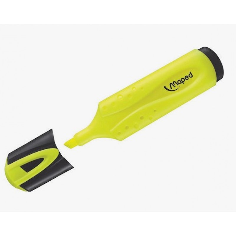 Μαρκαδόρος Υπογράμμισης Κίτρινο 5mm Fluo Pep's Classic Maped 