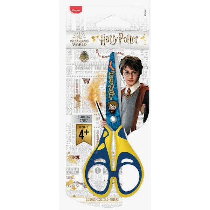 Παιδικό Ψαλίδι Χειροτεχνίας Harry Potter 13εκ. με Μεταλλική Λεπίδα 1τμχ Maped