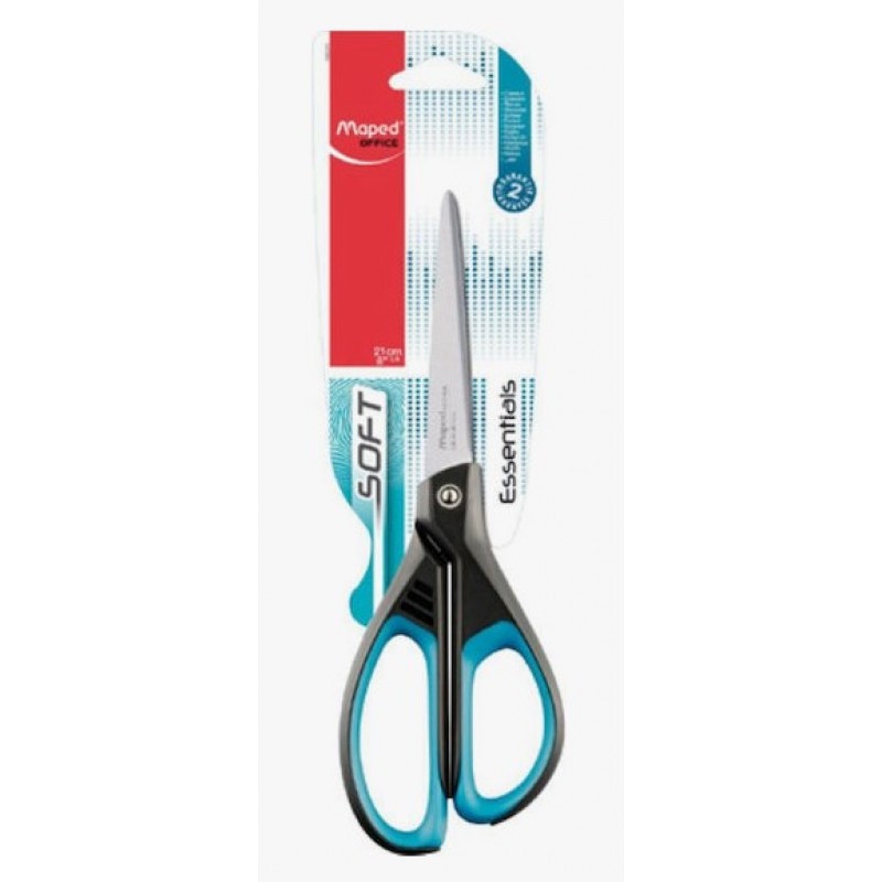 Ψαλίδι 21 Εκ Essential Soft Blister Τυρκουάζ Maped 