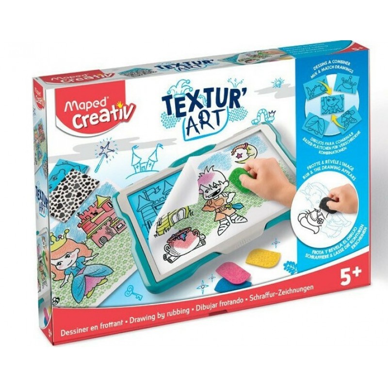 Ζωγραφική Creative Textur' Art Για Παιδιά 5+ Ετών Maped 