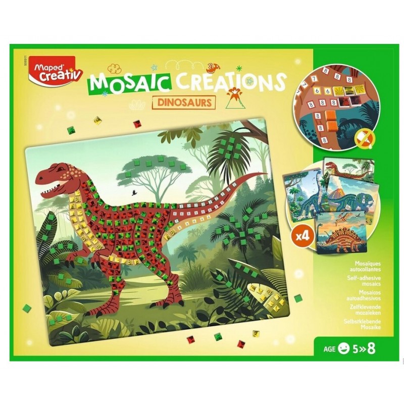 Μωσαϊκό Creative Dinosaurs Maped 