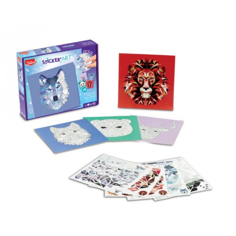 Παιδική Χειροτεχνία Creative Sticker Art 6+ Ετών Maped 