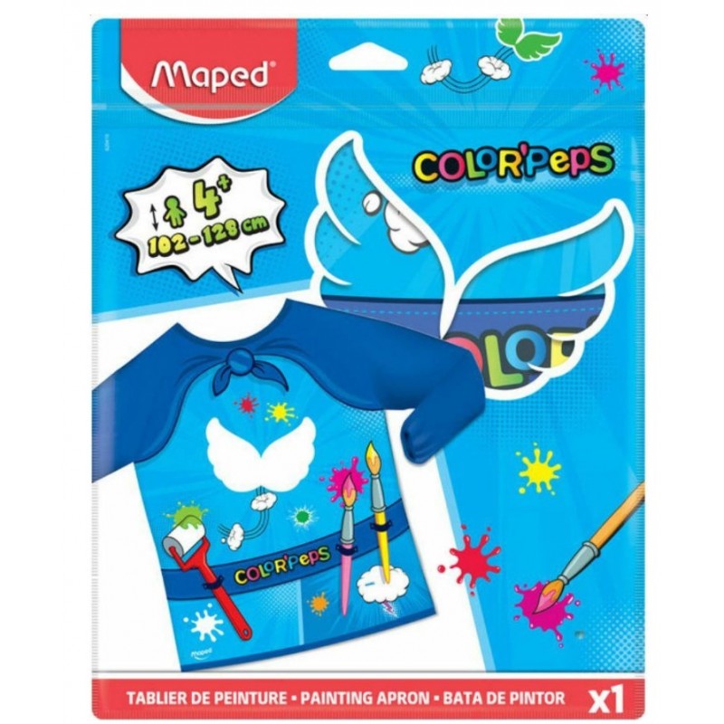 Ποδιά Ζωγραφικής Super Heros Maped 