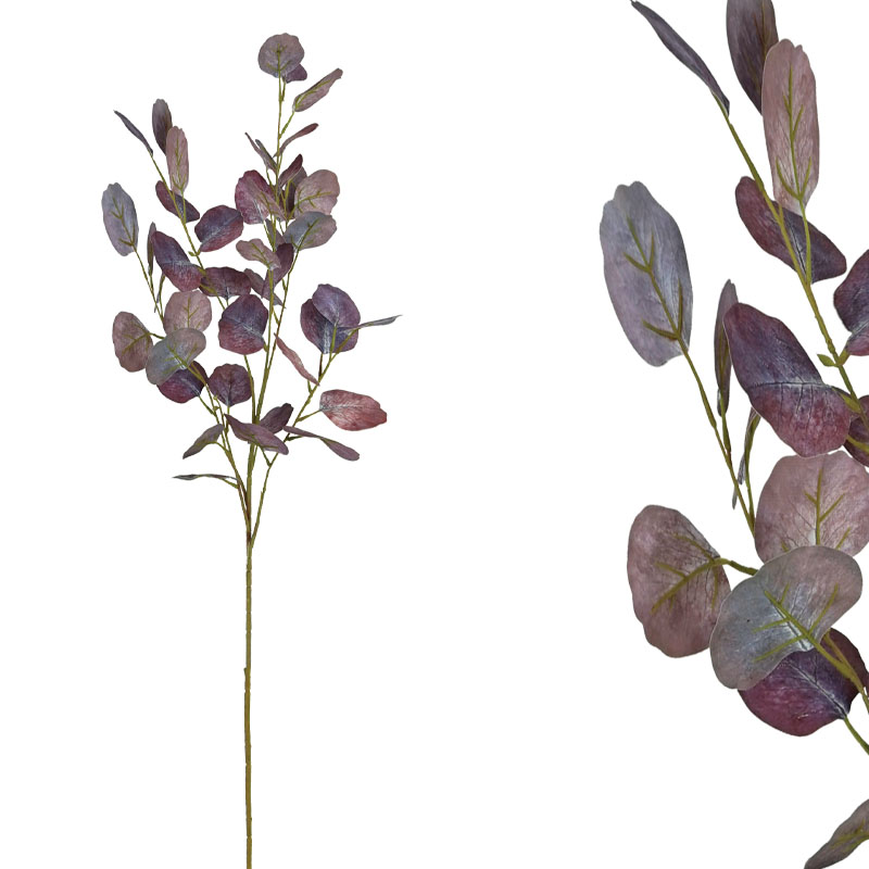 Κλαδί Ευκάλυπτος Real Touch  Με 6 Κλαδια Y90Εκ 24 / 240 Kib Marhome