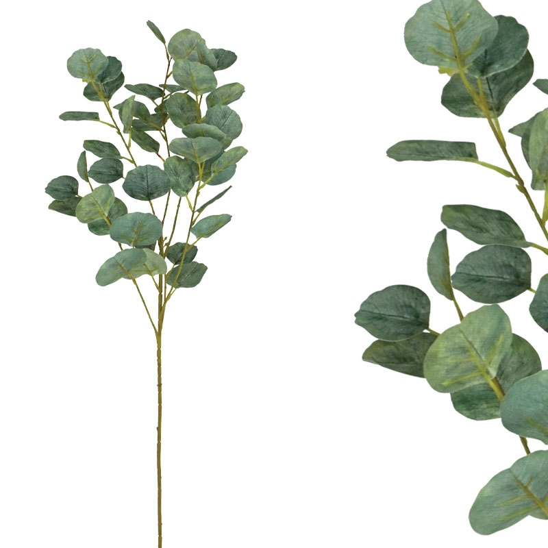 Κλαδί Ευκάλυπτος Real Touch Με 6 Κλαδιά  Y90Εκ 24 / 240 Kib Marhome