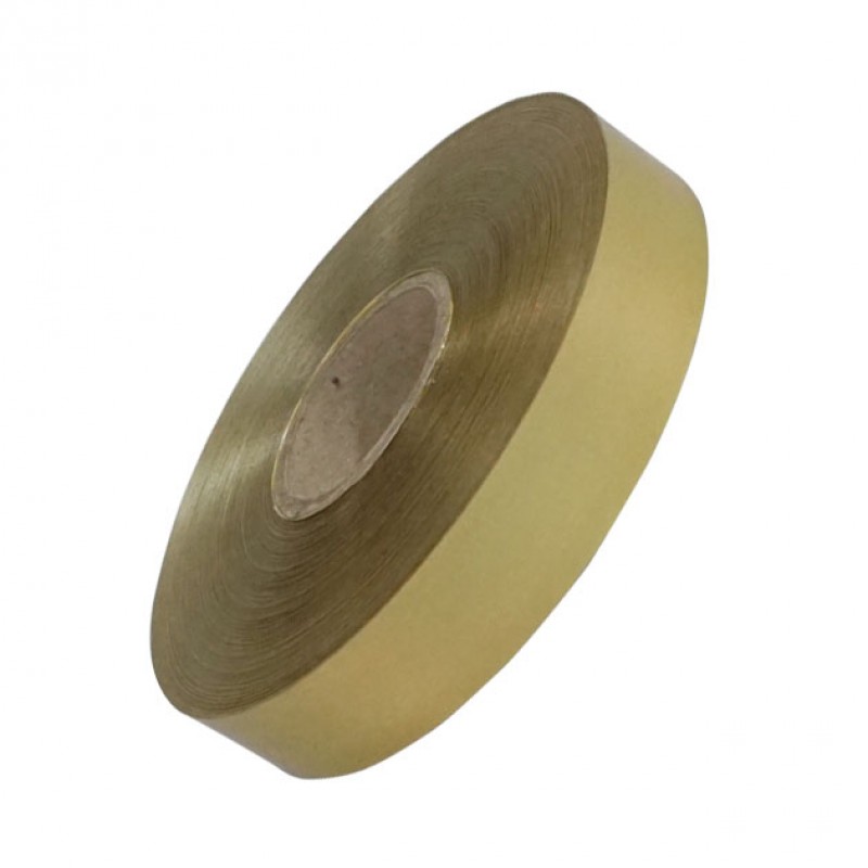 Ξυλοκορδέλα Μεταλλιζέ Χρυσό 75Y Πλάτος 2Εκ Marhome