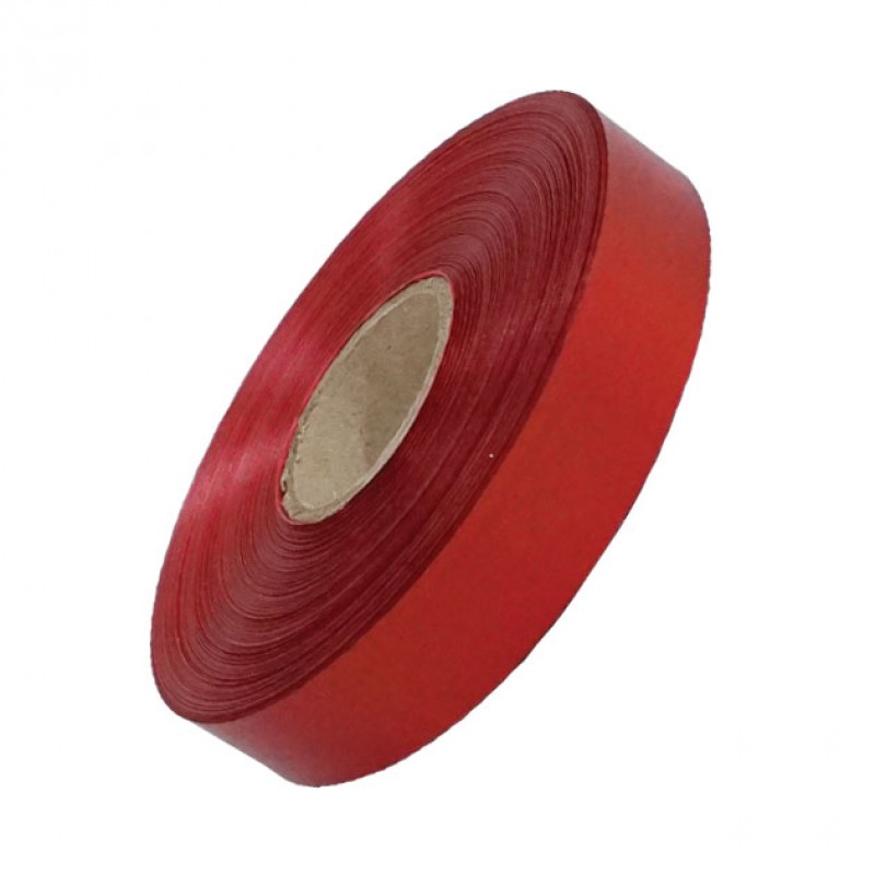 Ξυλοκορδέλα Μεταλλιζέ Κόκκινο 75Y Πλάτος 2Εκ Marhome