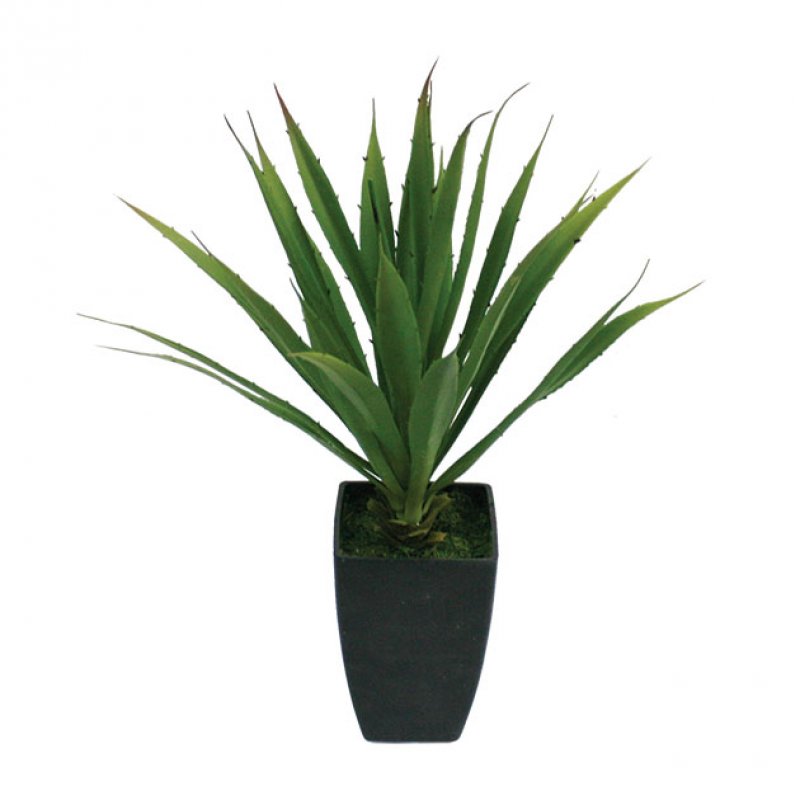Φυτό Τεχνητό "Yucca" Σε Μαύρο Κασπώ 32εκ