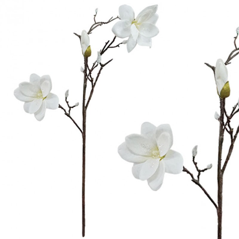 Κλαδί Μανώλια Λευκό 92Εκ 12 / 48 Kib Marhome