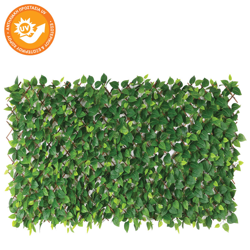 Πέργολα Πτυσσόμενη Μπαμπού Με Φυλλωσιά Πόθος Πράσινο 90x180Eκ Marhome