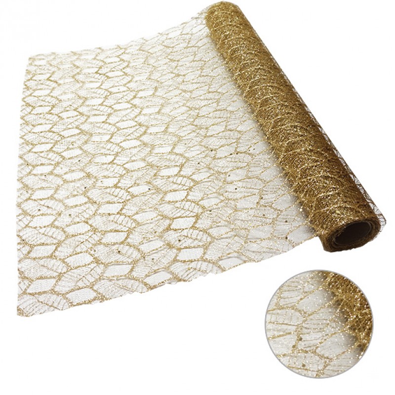 Ρολό Ύφασμα Χρυσό 4 Χρώματα 8Εκ Marhome