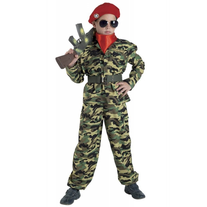 Αποκριάτικη Παιδική Στολή Δυνάμεις Καταδρομών