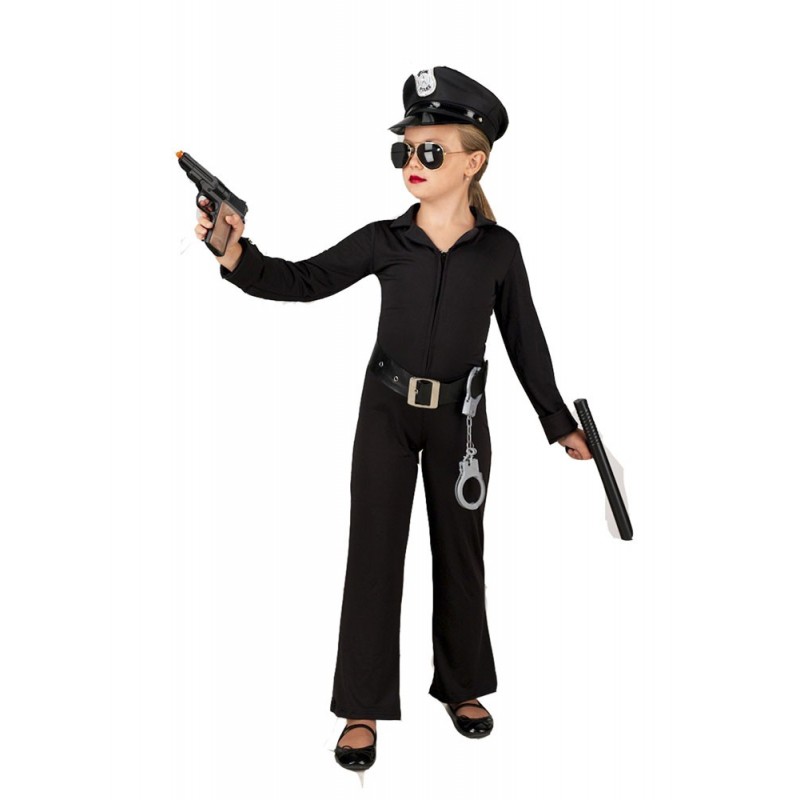 Αποκριάτικη Παιδική Στολή Αστυνομικίνα Ολόσωμη