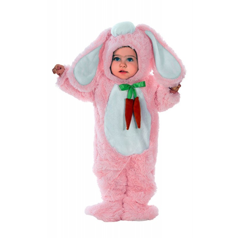 Αποκριάτικη Στολή Bebe Λαγουδάκι Ροζ
