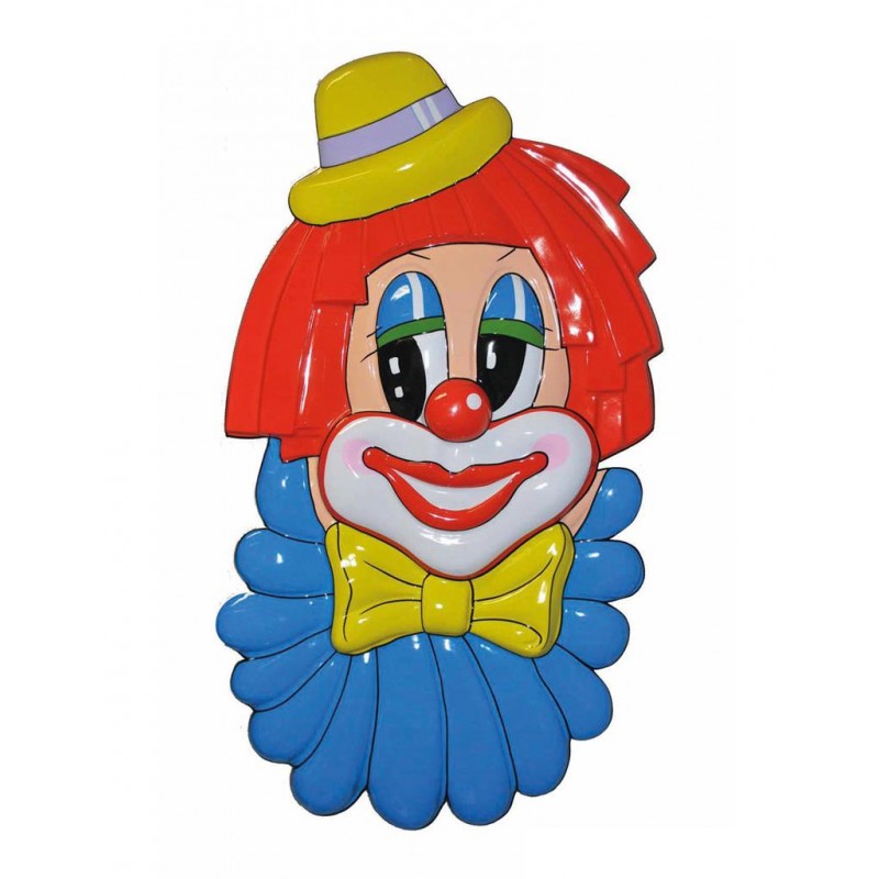 Αποκριάτικο Διακοσμητικό Τοίχου Κλόουν 99Χ56cm