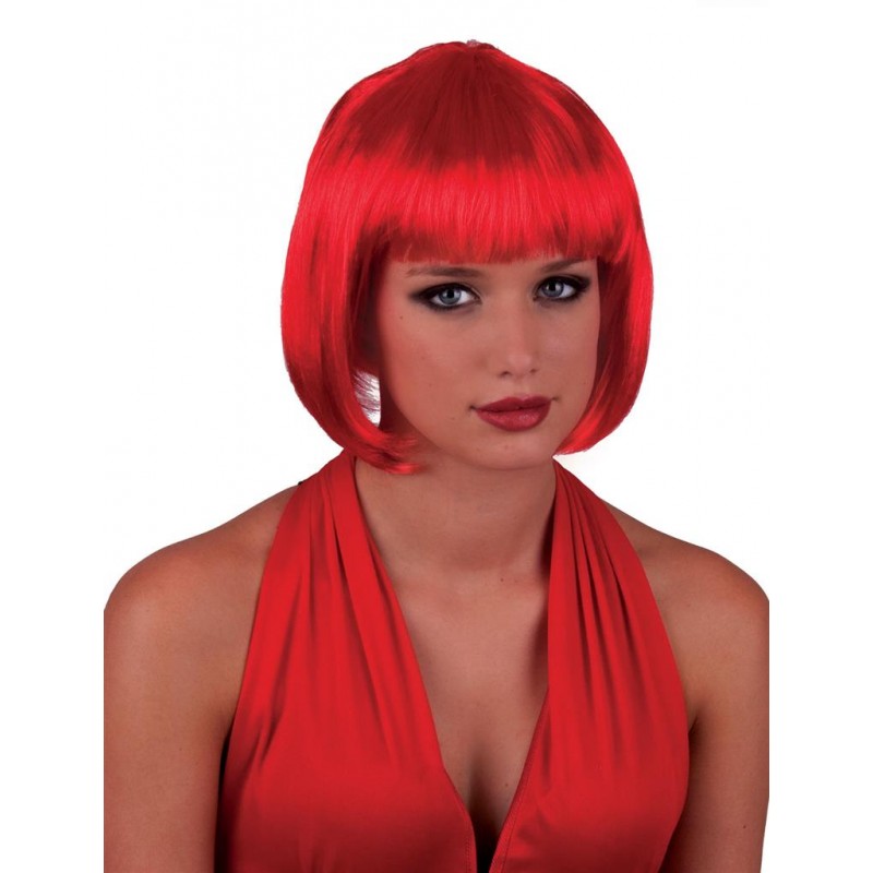 Περούκα Κόκκινη Καρέ Cecille