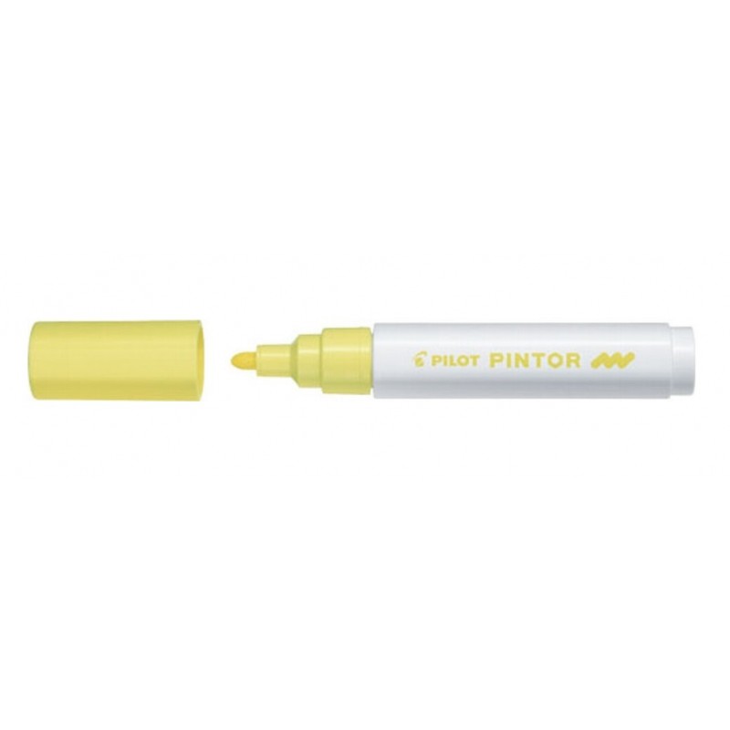Μαρκαδόρος Σχεδίου Pintor Medium Κίτρινος 1.4mm Pilot 