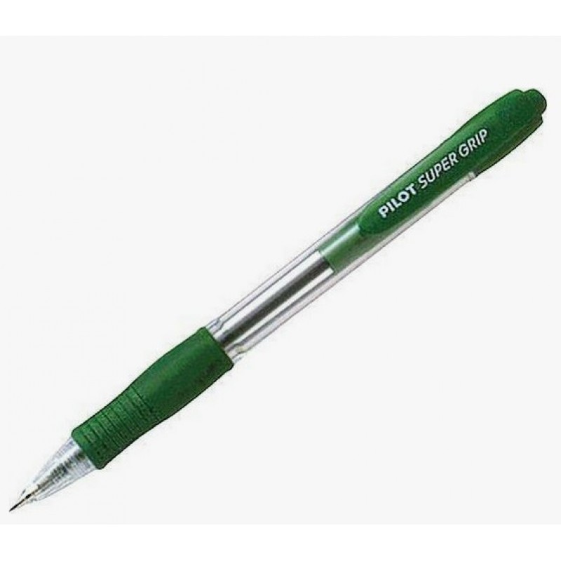 Στυλό Super Grip Ballpoint Πράσινο Pilot 