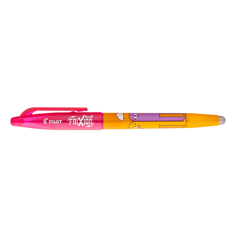 Στυλό Ball Μπλε Μελάνι 0.7mm Best Friends Ροζ - Βερυκοκί Pilot FriXion 