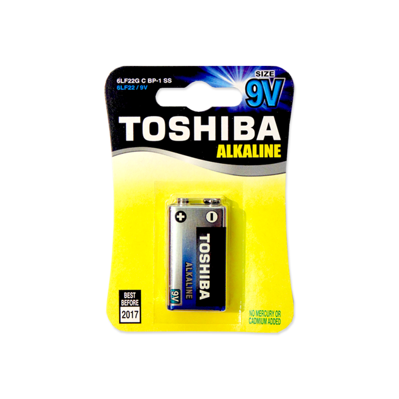 Μπαταρία Toshiba Αλκαλική Πλακέ 6Lf22 / 9V