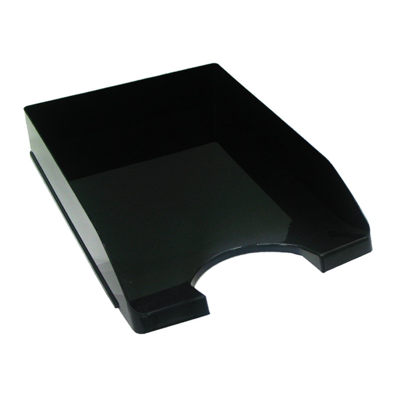 Δίσκος Εγγράφων Πλαστικός Classic 800 Μαύρος 35x26x6.5Εκ. Metron 