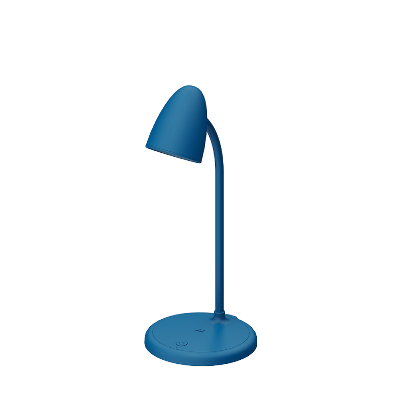 Φωτιστικό Γραφείου Led 5V / 1 . A 5W 1000Mah 12X12X18Cm Μπλε Muitomas 