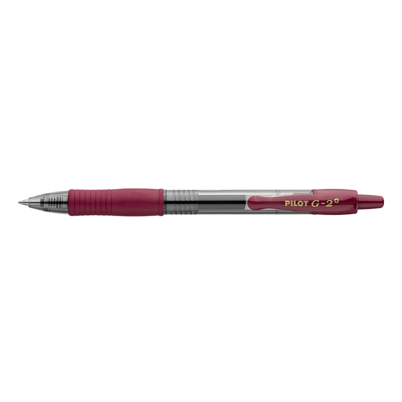 Στύλο G-2 + Plus 0.7Mm Σκούρο Κόκκινο 1Τμχ Pilot 