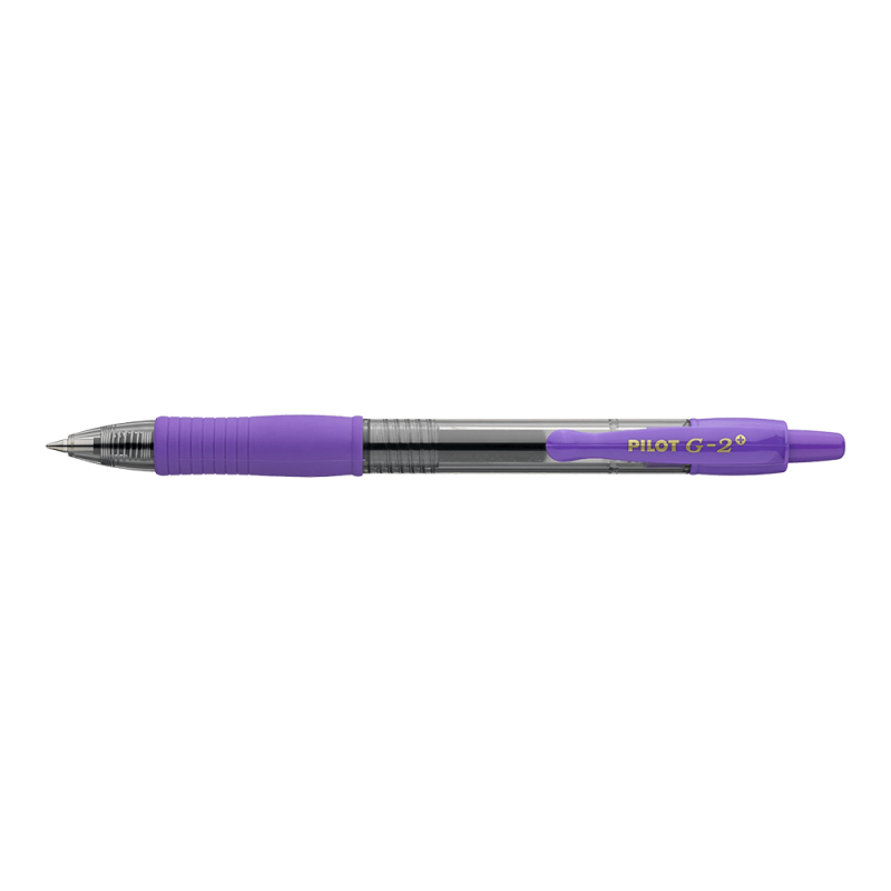 Pilot Στύλο G - 2+ ( Plus ) 0 . 7Mm Μωβ 12 Τεμάχια